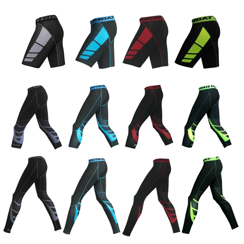 Men Running Tights Pro Compress Yoga Pants GYM Exercise Fitness Leggings Workout Basketball Exercise Men's Sports Clothing UX22