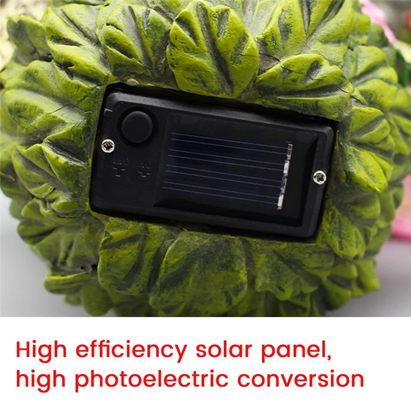 

ABPQ-Solar Garden Statue Lights House Figurine,Outdoor Memorial Garden Ornaments Gift Waterproof Decoration For Outside Patio Du