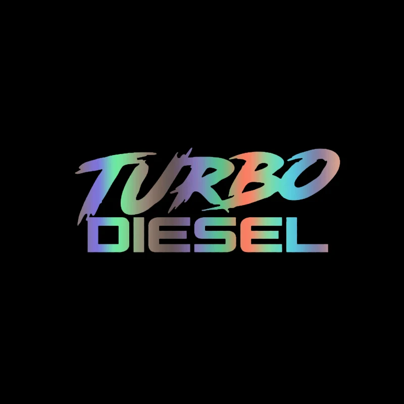

Fashion TURBO DIESEL Car Sticker Body Trunk Fuel Tank Cap Sticker Waterproof Vinyl Decals PVC Decoration Car Accessories