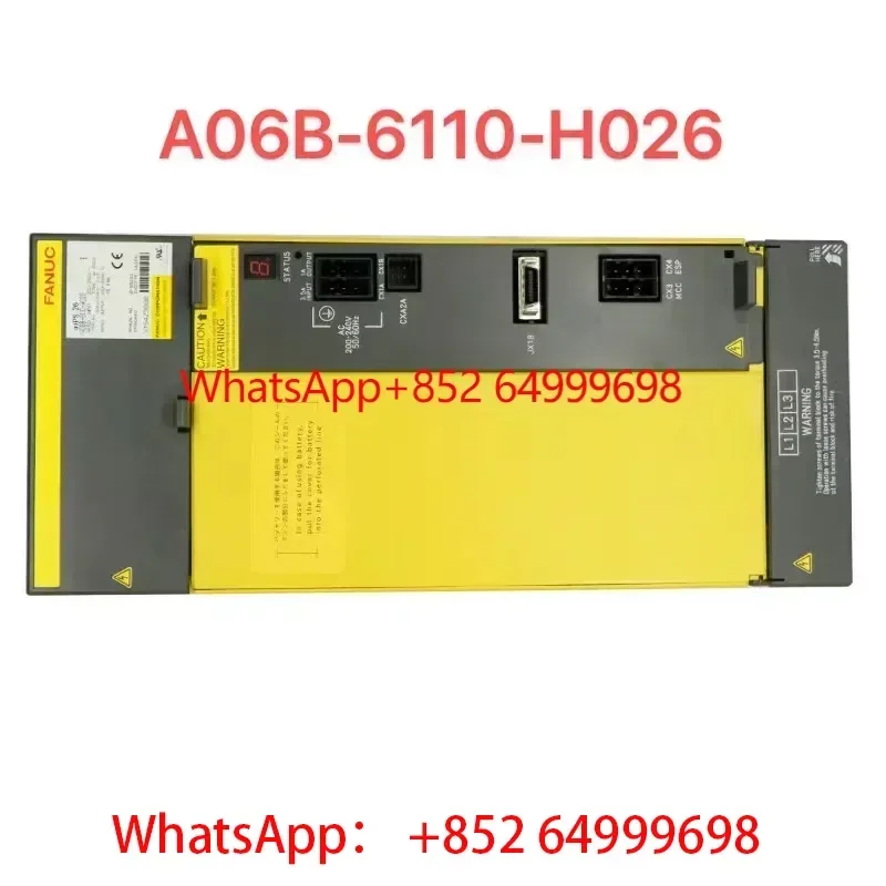 

A06B-6110-H026 FANUC Servo Drive Amplifier Module for CNC System Machine