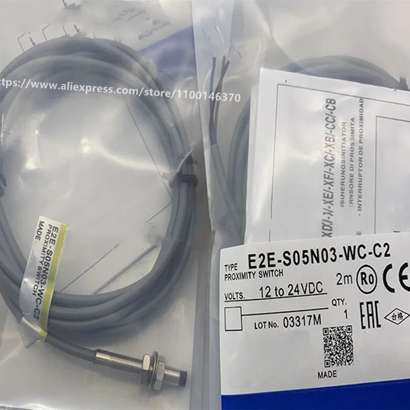 

3Pcs new proximity switch E2E-S05N03-WC-C1 E2E-S05N03-WC-B1 E2E-S05N03-WC-C2 E2E-S05N03-WC-B2