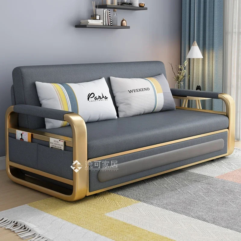 

Technology Cloth Sofa Bed Dual-purpose Modern Simple Single Double Living Room Apartment Multi-functional Storage Furniture