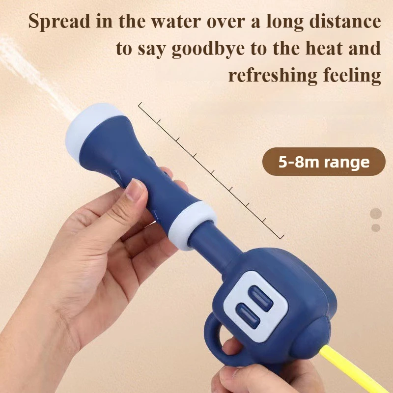 어린이를위한 만화 배낭 물총 수영장 해변 물총 장난감 대화 형 부모-자식 물 놀이 장난감 여름 야외