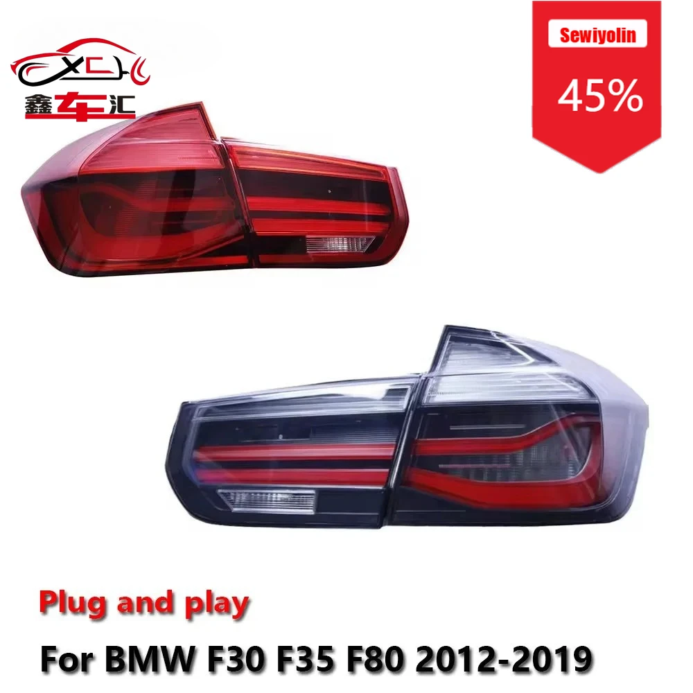

Удивительная цена! Автоаксессуары: светодиодные задние фонари для BMW F30 F35 F80 2012-2019, DRL, противотуманные фары, задние фонари, указатели поворота, установка Plug and Play.