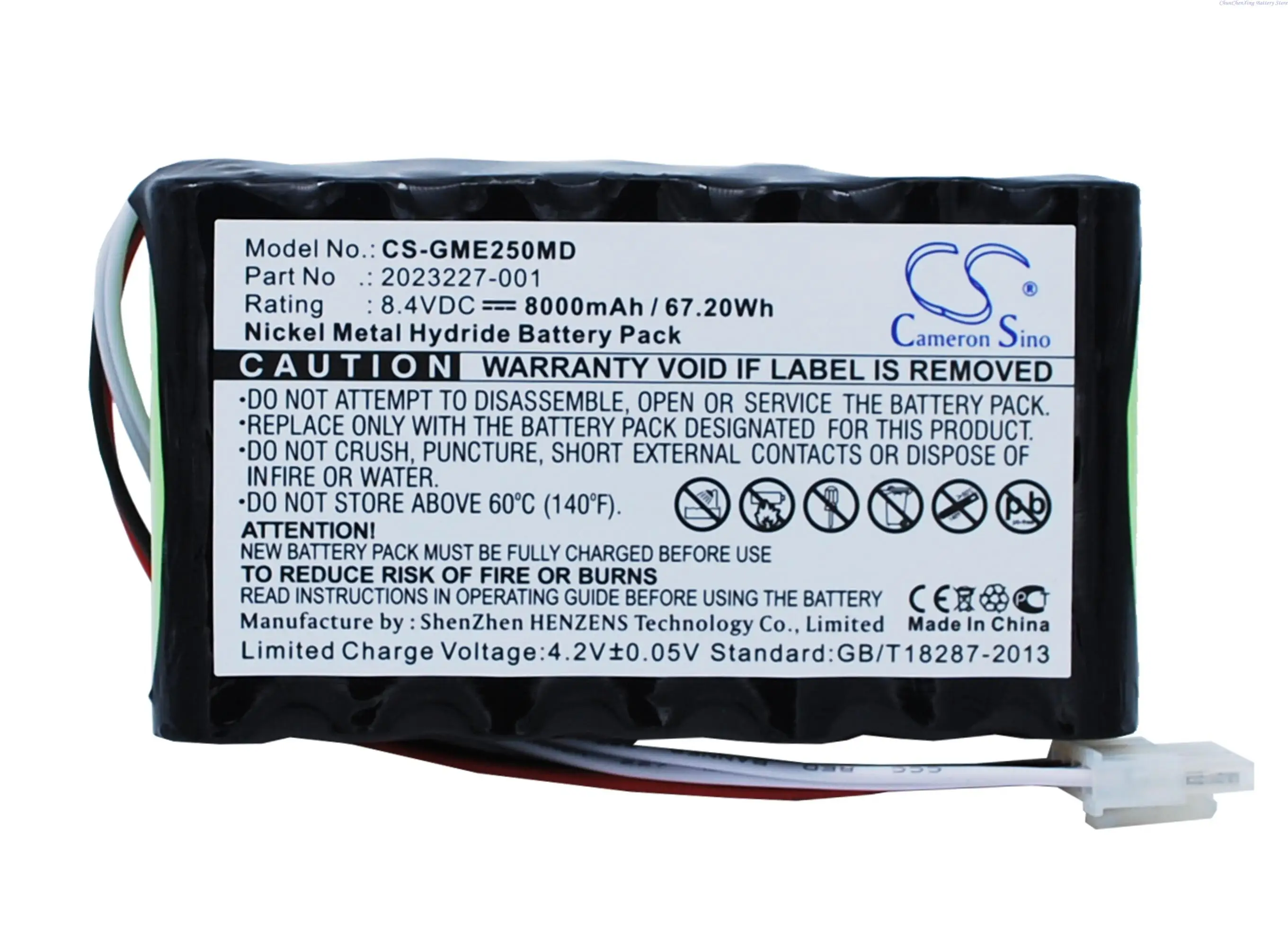 

8.4V Ni-MH 8000mAh Medical Battery for Marquette Dash 2500, For Hellige Marquette MD 2500, Monitor Dash 2500 +tool and gifts