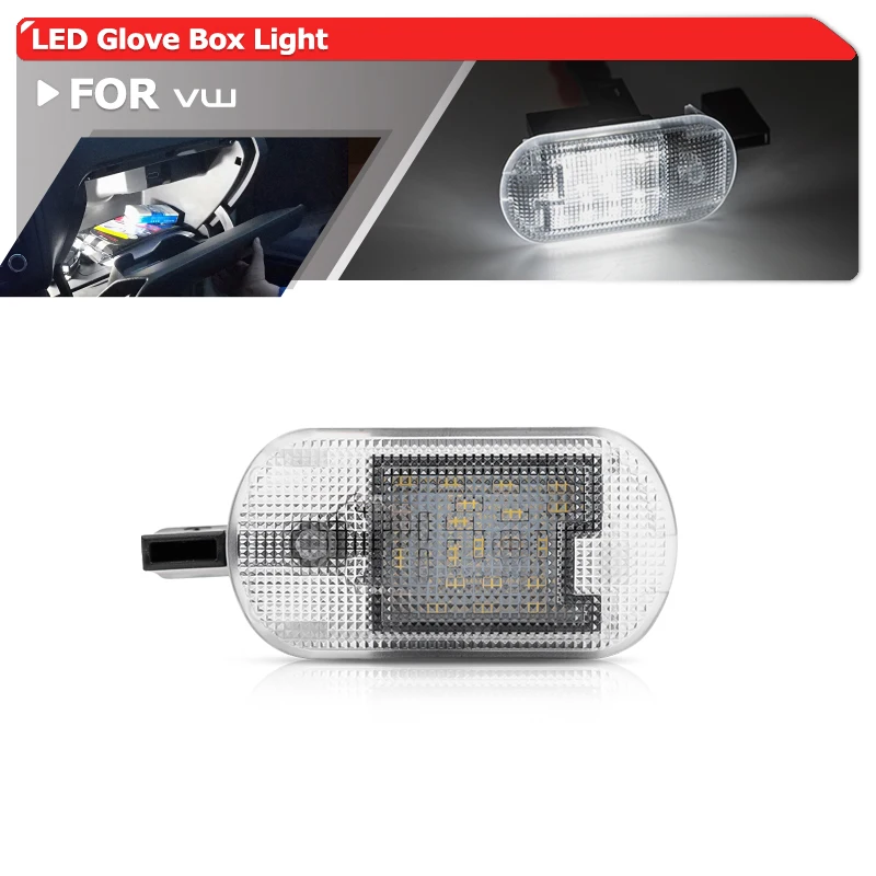 1x Led Handschuhfach Licht Lagerung Fach Lampe Für VW Caddy Golf MK4 Variante Passat B5 B5,5 Touran Für skoda Fabia Superb Yeti