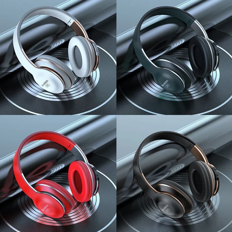 2021 New P17 Earphones Bluetooth 5.0 Headphones for iPhone Samsung Xiaomi Headsets with Mic Noise Cancelling Wireless Headphone