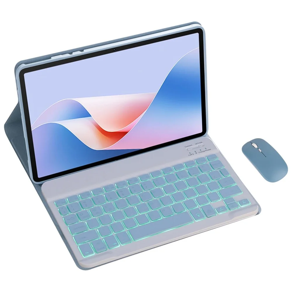 

Bluetooth Keyboard Case for Lenovo Tab Plus 11.5 inch 2024 TB351FU PU Leather Magnetic Teclado Cover for Lenovo Tab Plus 2024