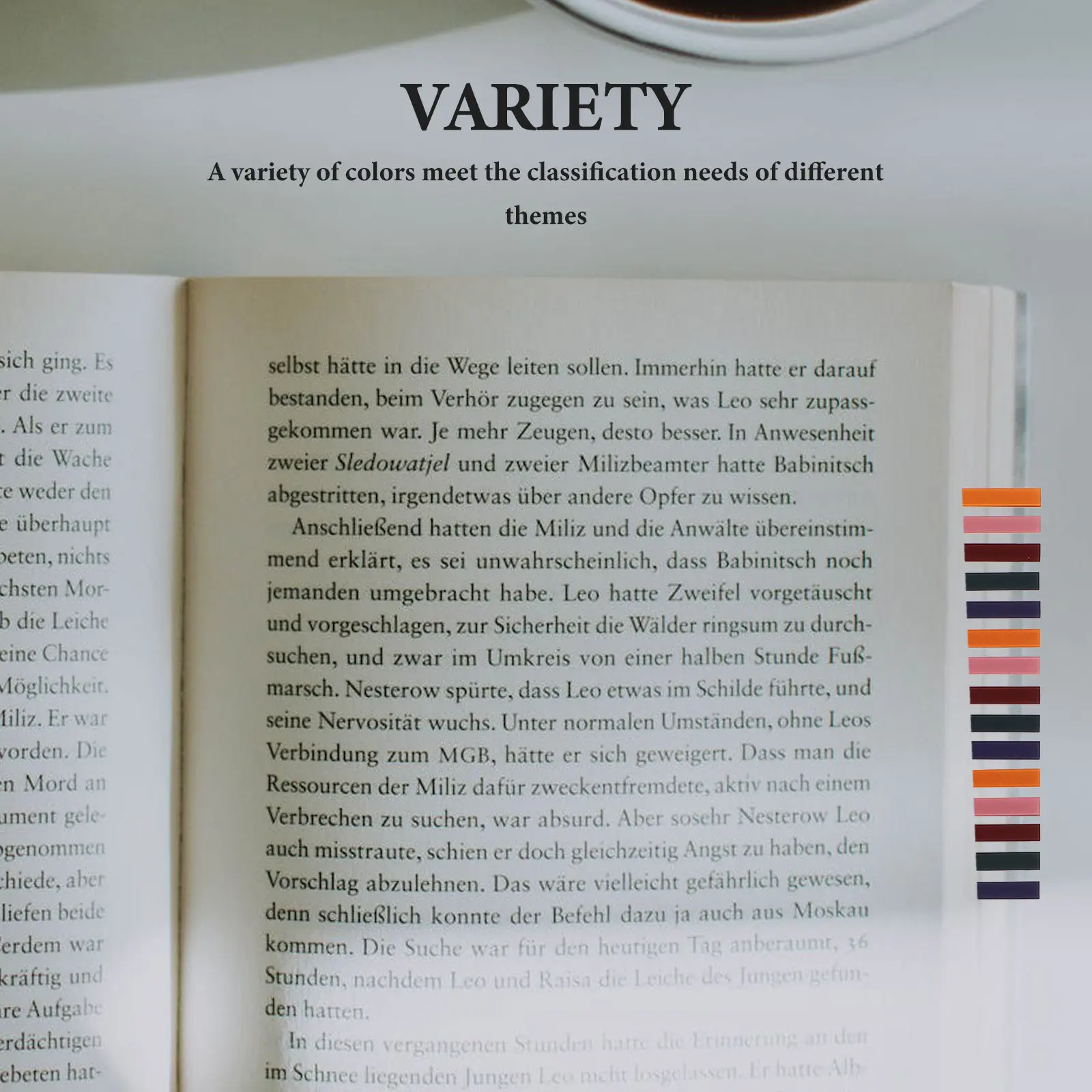 

4Set Reading Labels Multi Color Index Tabs for Journals Peel and Stick Page Markers for Books Notepads Labeling