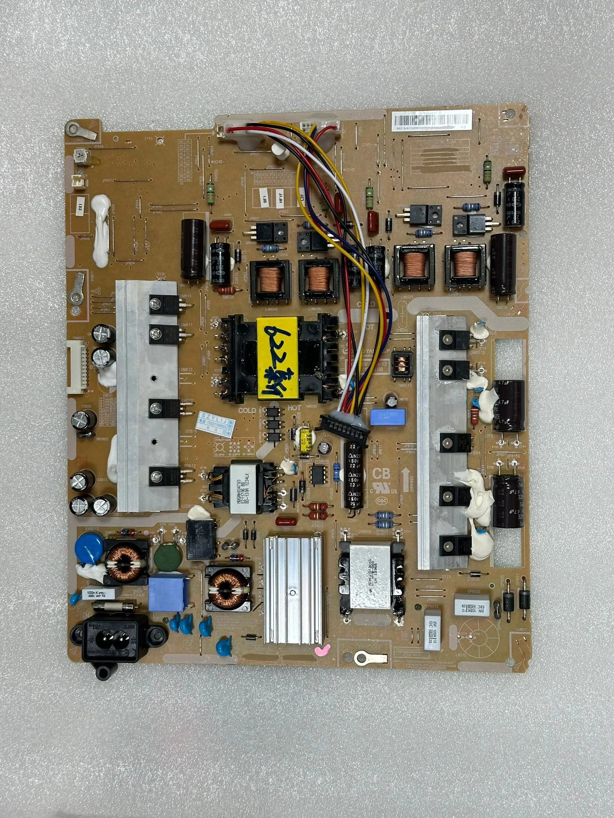 New, substitute board  BN44-00622A=BN44-00622B=BN44-00622C= BN44-00622D L421Q-DHS power supply can be employed universally