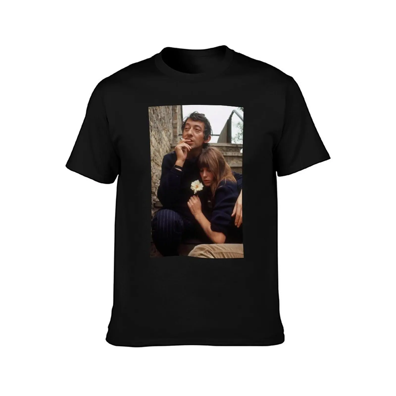 Serge Gainsbourg and Jane Birkin T-Shirt man t shirt luxury T-Shirt