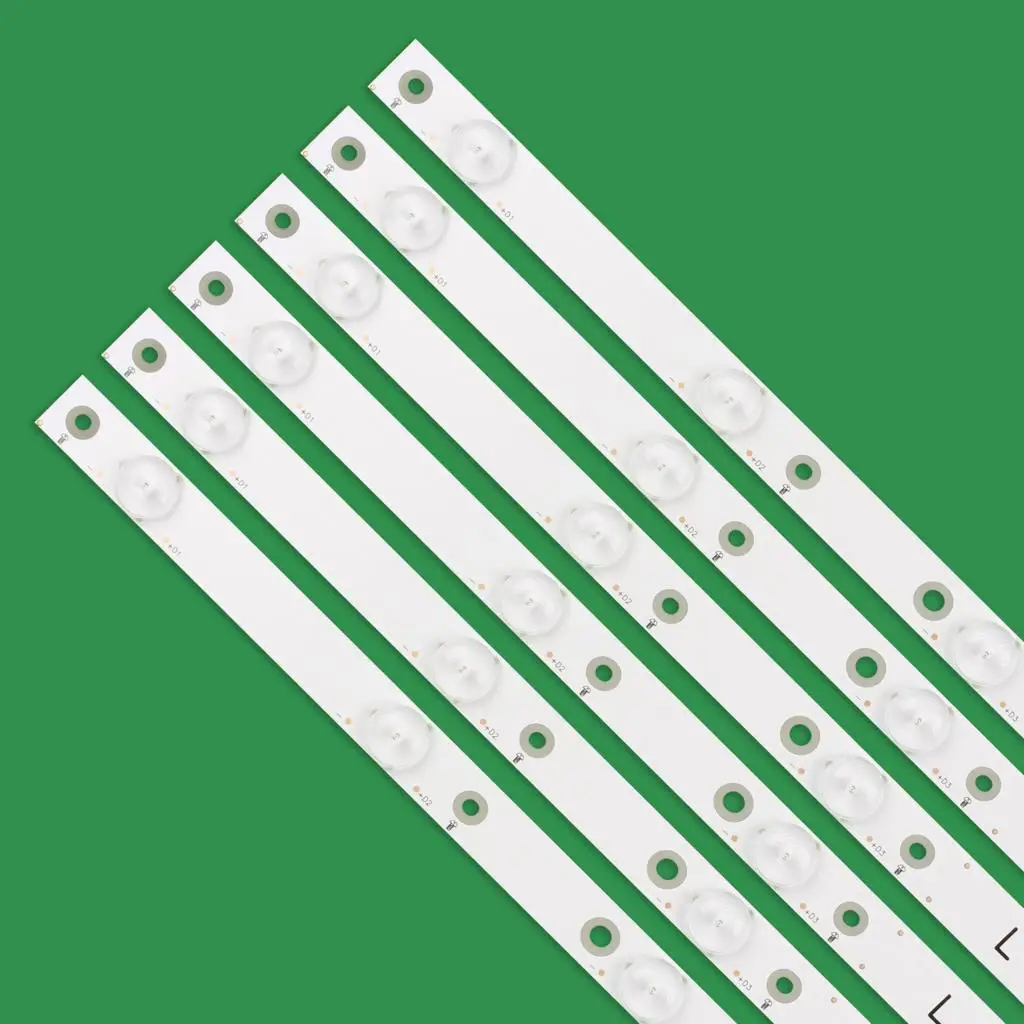 Nuovo 12 pz/kit strisce LED per PHILIPS 50 TV 50PUH6300 50PUF6650 50PUT6400 55PUF6092/T3 50PUH6400/88 50PUT6400/12 50PUF6461/T3