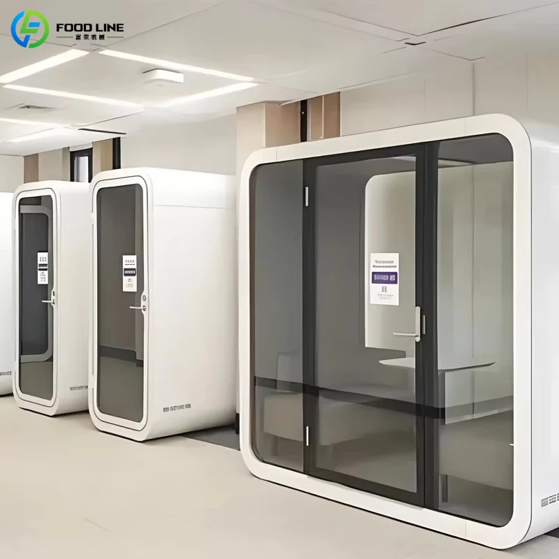 Customized Advanced Noise Cancelling Soundproof Chamber Acoustic Office Pod Cabin with High Density Material