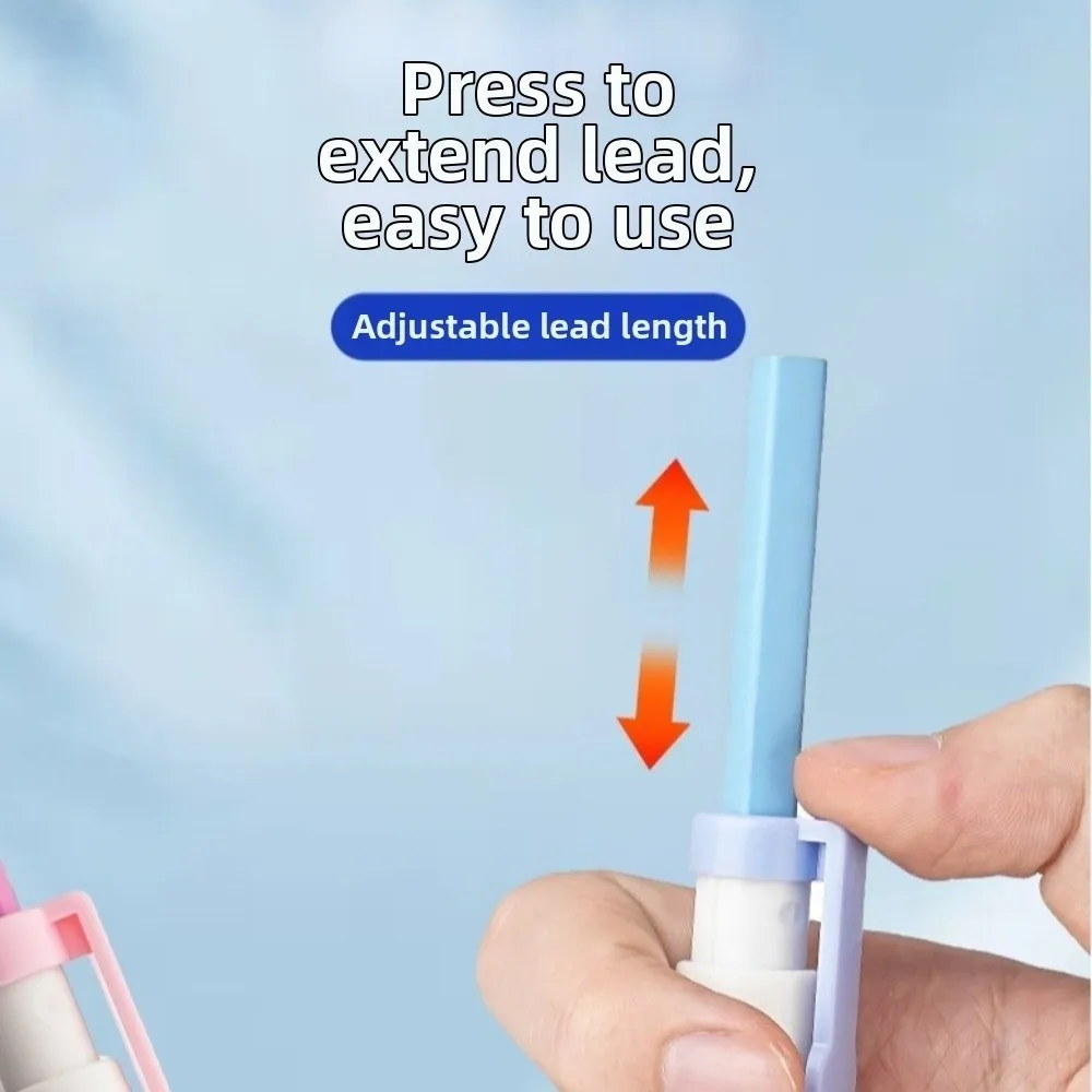 New Ergonomic Grip Trainer with Push Button Reusable Aid Non-slip Pencil Holders Handwriting Practice
