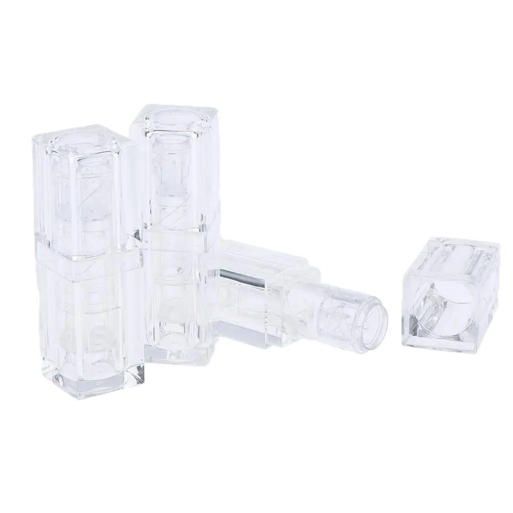 2-4 opakowania 3x3.8g pusty balsam do ust DIY pojemniki kosmetyczne butelki szminki