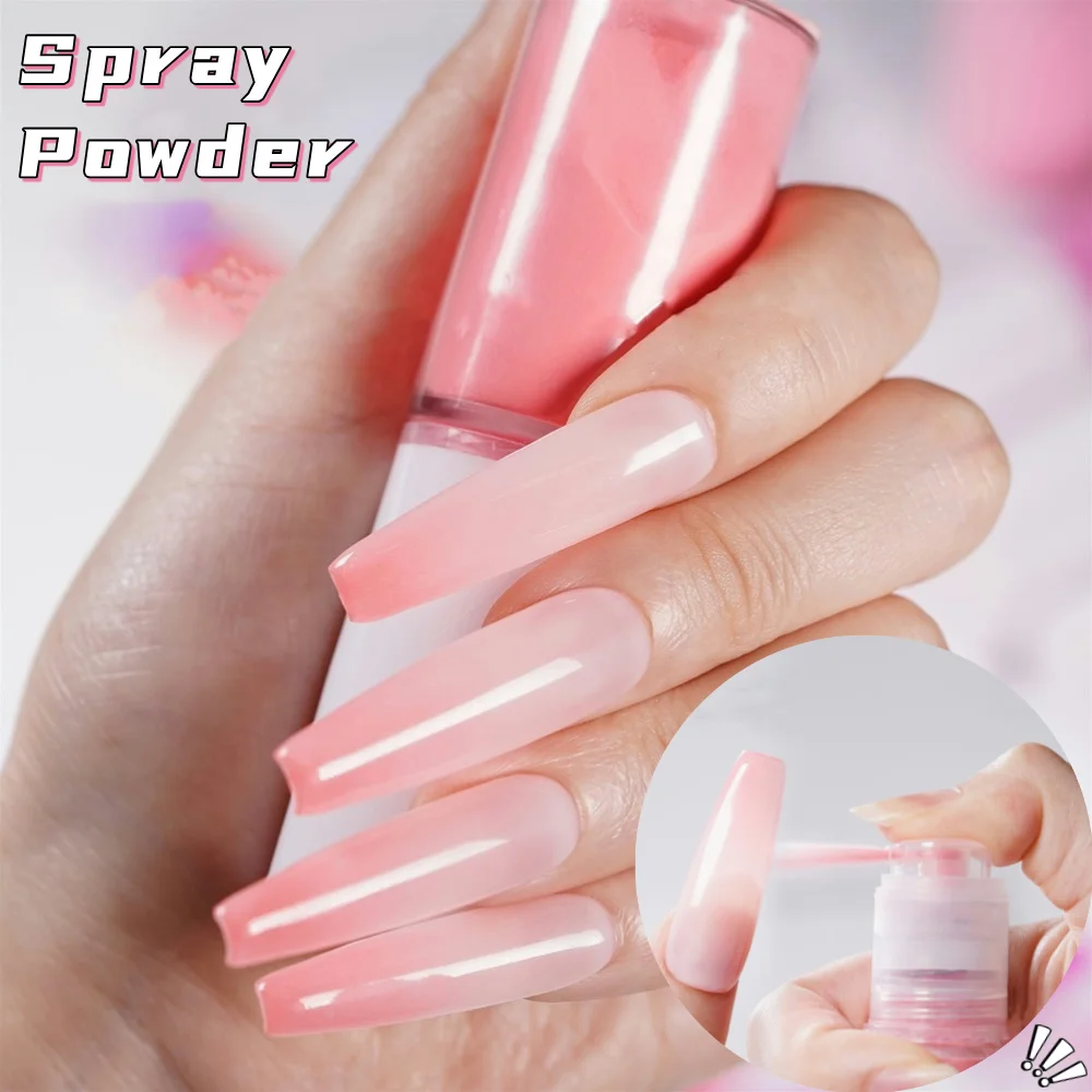 10g Rosa Farbverlauf Spray Pulver Meistverkaufte Ombre Spray Pulver Für Nail art Decor Schnelle Gradienten Wirkung Nagel Tauch pulver Pigmen