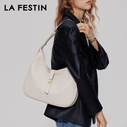 La festin-女性用ショルダーバッグ,大容量のオリジナルトートバッグ,高級ブランド,ファッションデザイナー,新しいコレクション2024