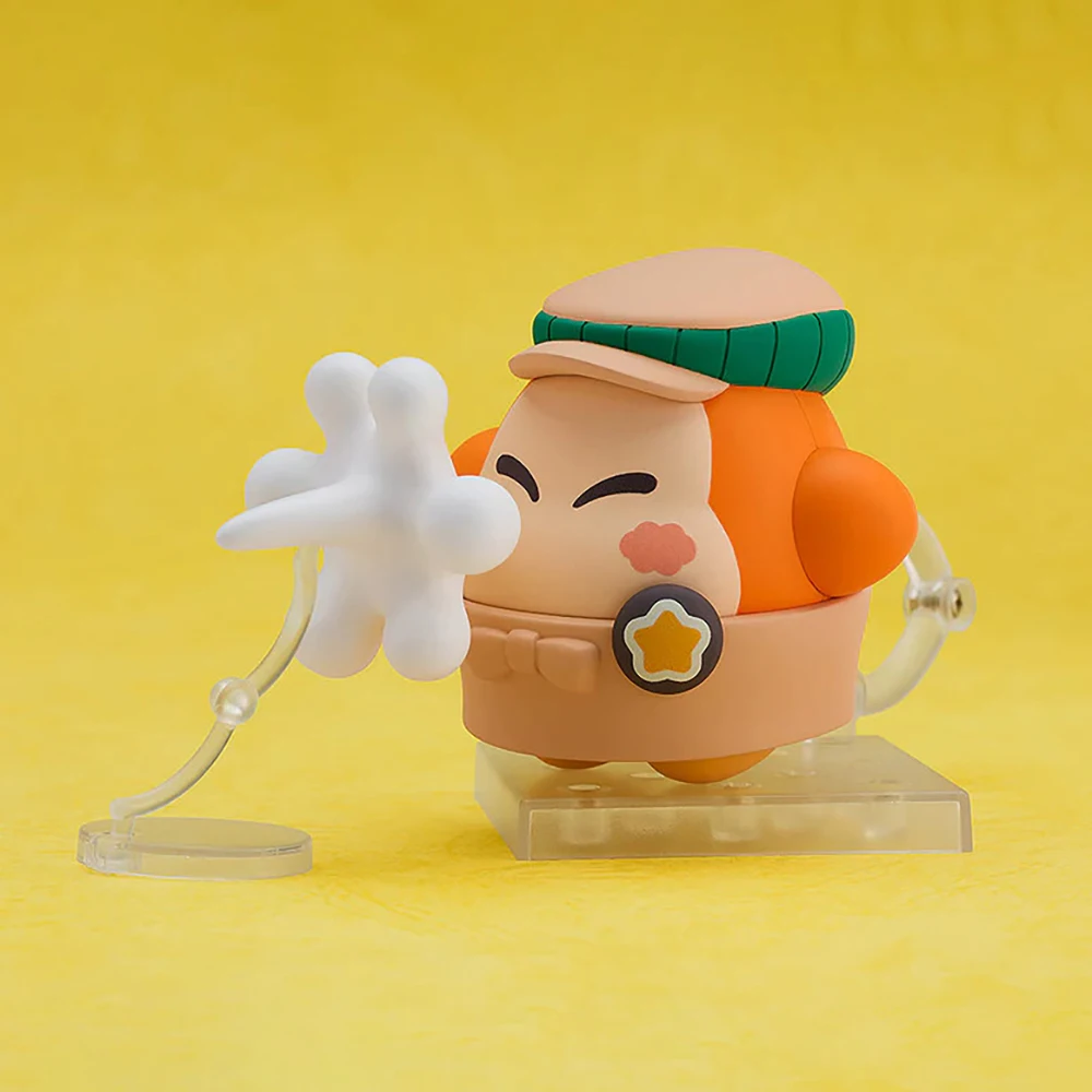 NUEVA empresa Original Good Smile Nendoroid Kirby & Waddle Dee (Kirby Cafe Ver.) Bonitos juguetes coleccionables de figuras de acción de anime de 10 cm