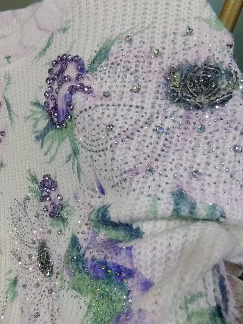 여성 하이엔드 스웨터, 니트 풀오버, 니트 상의, 점퍼 의류, 가을 겨울, 실제 사진