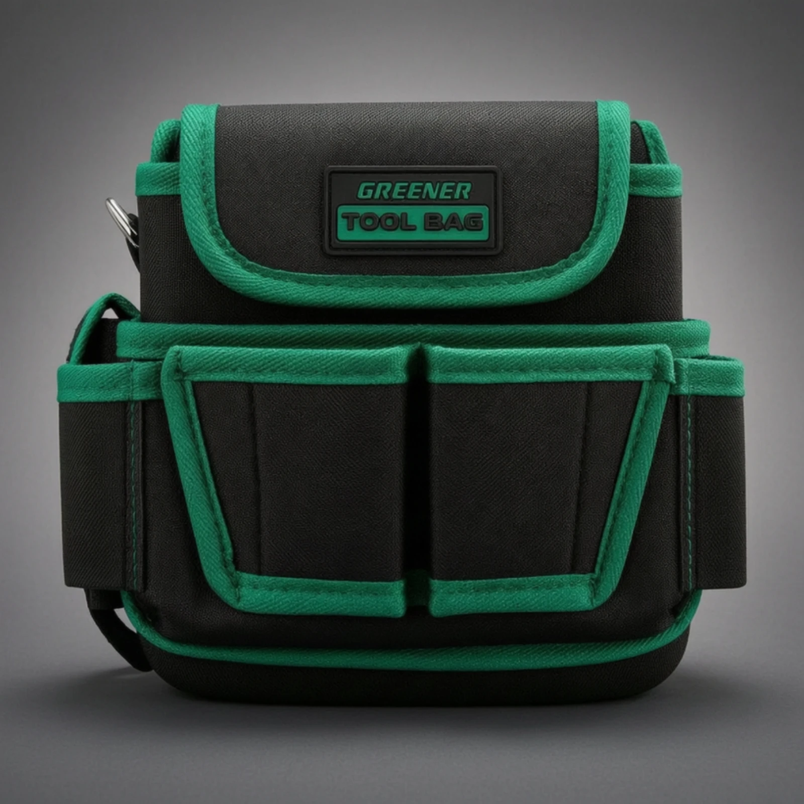 Tool Bag with Waist Strap Multifunction Crossbody Tool Bag Heavy Duty Compact for Electricians, Home Repairs, Construction Sites