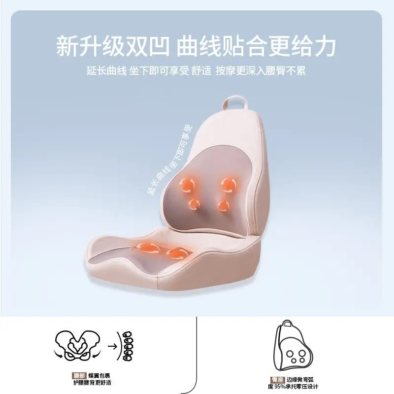 Massagekussen Full Body Multifunctioneel Taille Rug Cervicaal Massagekussen Heupkussen