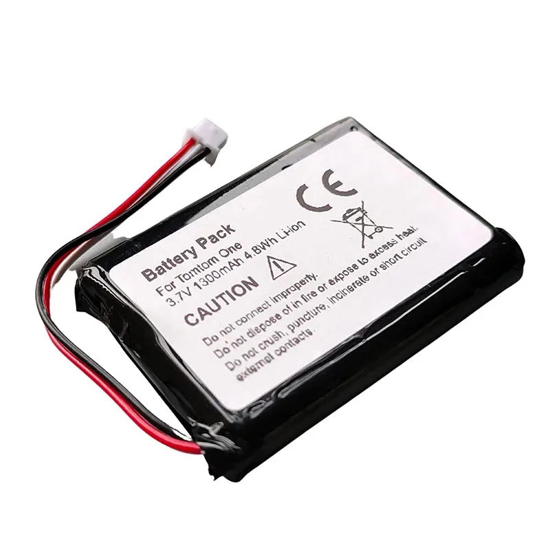 Batterie Eddie Ion pour GPS TomTom, 1300mAh, One V2, V3, V5,ONE 3RD, 4N00, Approach One XL, F650010å
