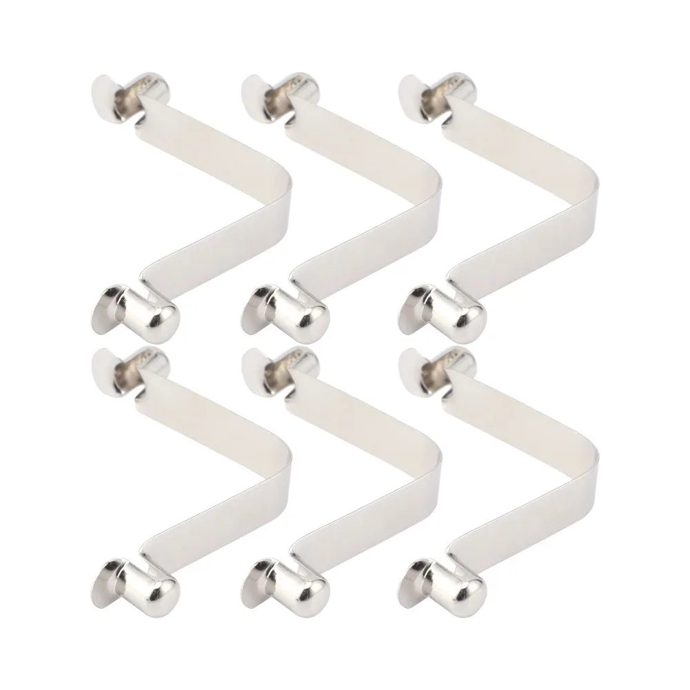 Telescopic Tube Connector Tent Pole Lock High-strength Steel Material Excellent Elasticity For Outdoor Camping