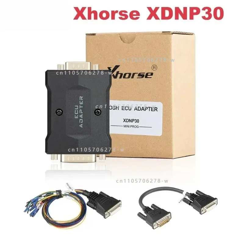 محول X-horse XDNP30 ECU وكابل يعمل مع VVDI Key Tool Plus وMINI Prog