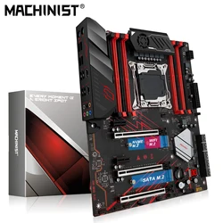 MACHINIST X99 Motherboard Support Intel Xeon E5 2699 V3 2697 V4 CPU Series LGA 2011-3 DDR4 ECC NON-ECC Memory NVME M.2 ATX MR9D