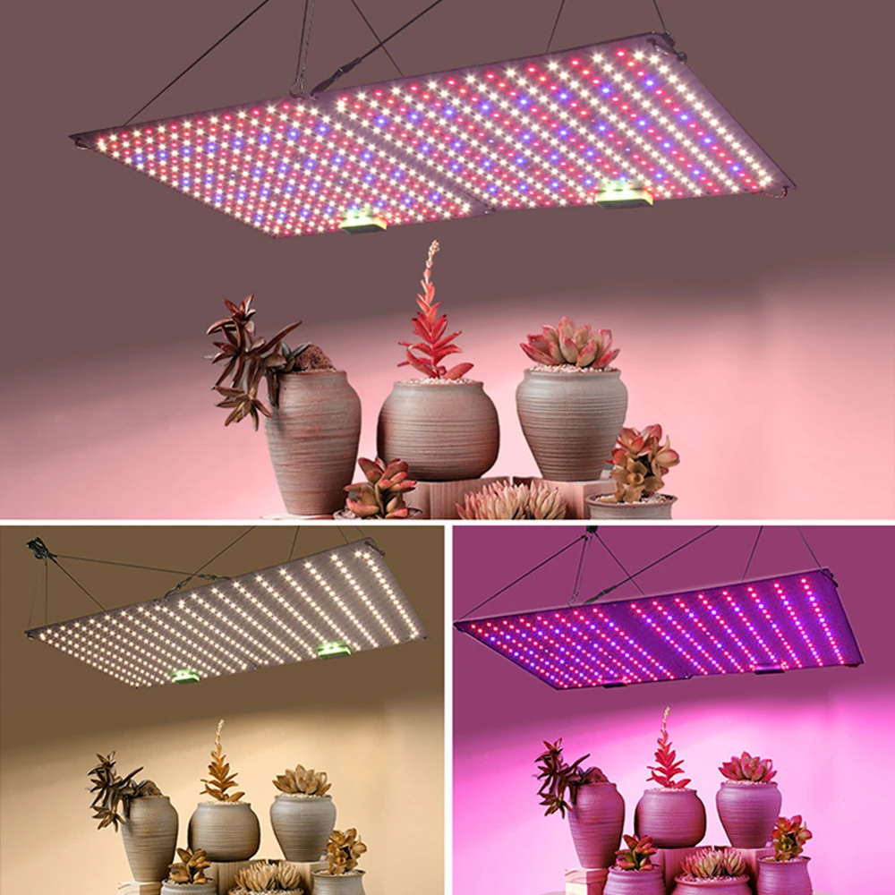 Full Spectrum LED Grow Light Samsung LM281B For Vegetables Flowers 306Pcs 5 Levels Dimmable 4000K For Greenhouse Plants