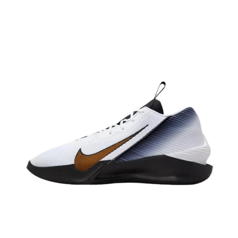 

Nike Cushioning Support Wrap-Around Strong Performance Men's Actual Game Basketball Shoes New Anti-Torsion Ultra-Wear-Resistant Soft Training Low-Top Basketball Shoes G.T Jump Academy Ep Gold Embellished Cool and Eye-Catching Casual Basketball Shoes for T