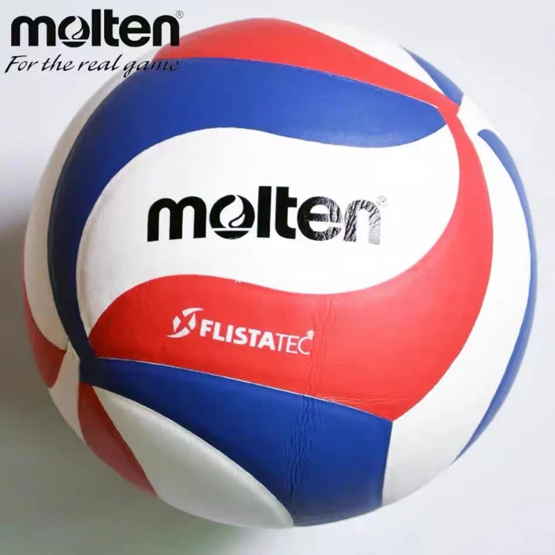 Molten Volleyball NCAA5000 Professional Competition Hard Row Wear-resistant No. 5 PU Indoor and Outdoor Training Volleyball