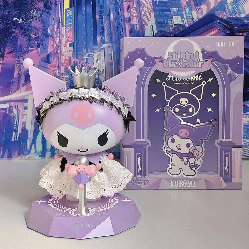 Sanrio Kuromi Bluetooth Speaker Kawaii Kuromi Stage Stars Speaker Anime Soundbox Birthday Gifts Women's Day