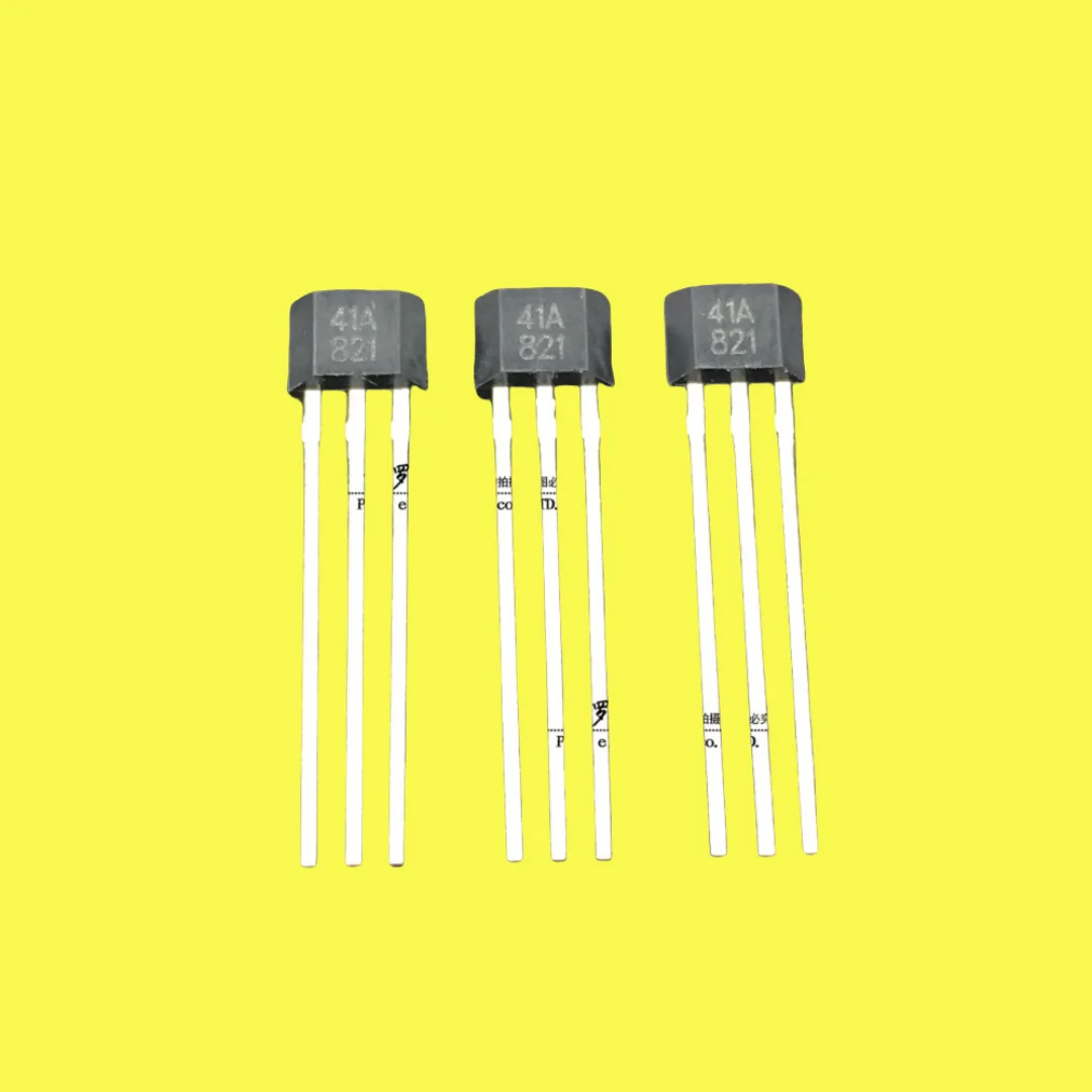 

20PCS/Hall sensor SS441A screen printing 41A unipolar Hall element 441A T0-92S in-line insertion