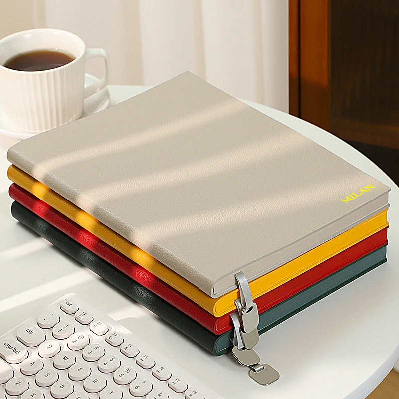 A5 Custom Name PU Leather Cover Notebook Engrave Initials Luxury Business Office Schedule Planner Books Student Diary Book Gift