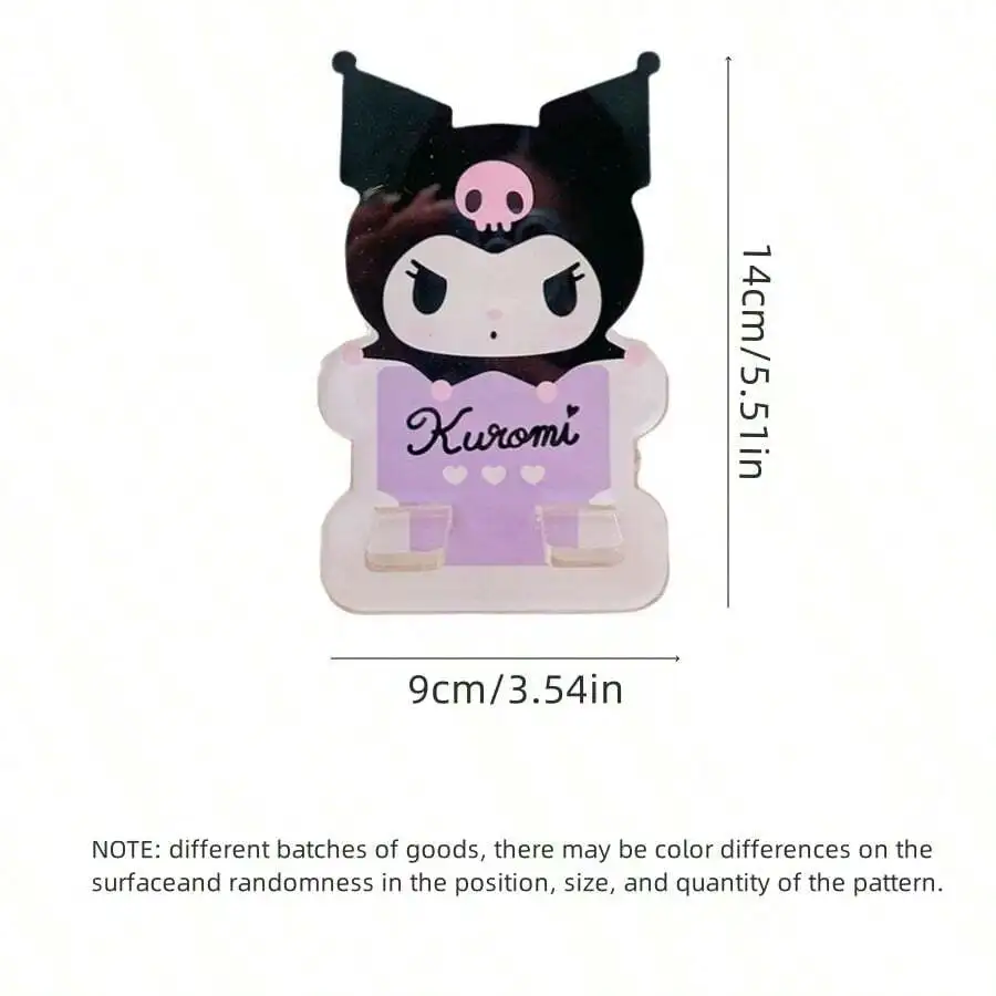 1pc My Melody Kuromi Cinnamoroll phone stand tablet support stand desktop TV series online classes photo stand phone stand