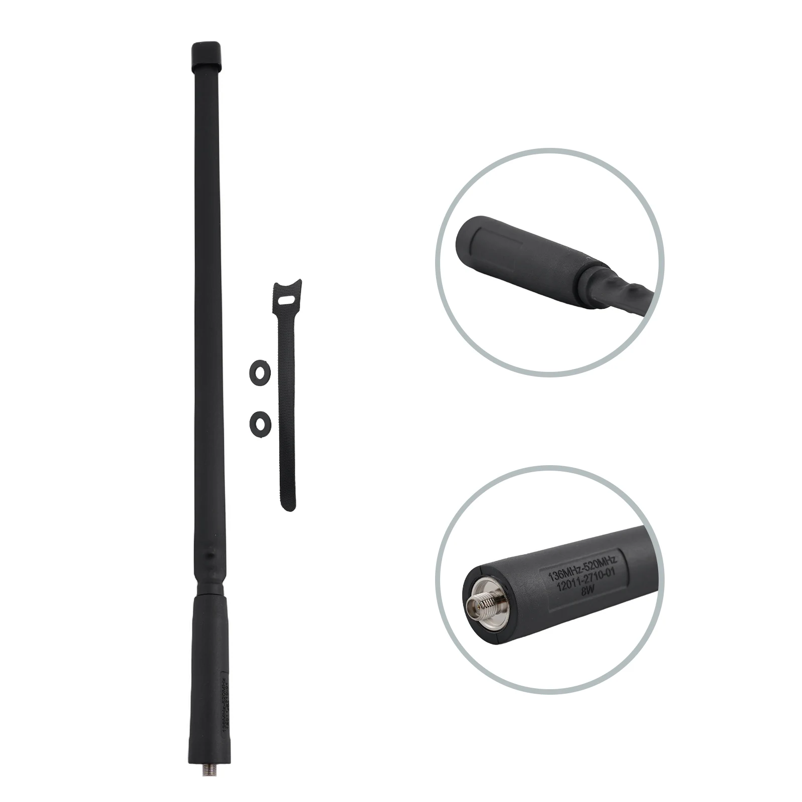 Lightweight For SMA Female Antenna for Baofeng Radios Foldable Design for Improved Signal Reception in Outdoor Settings