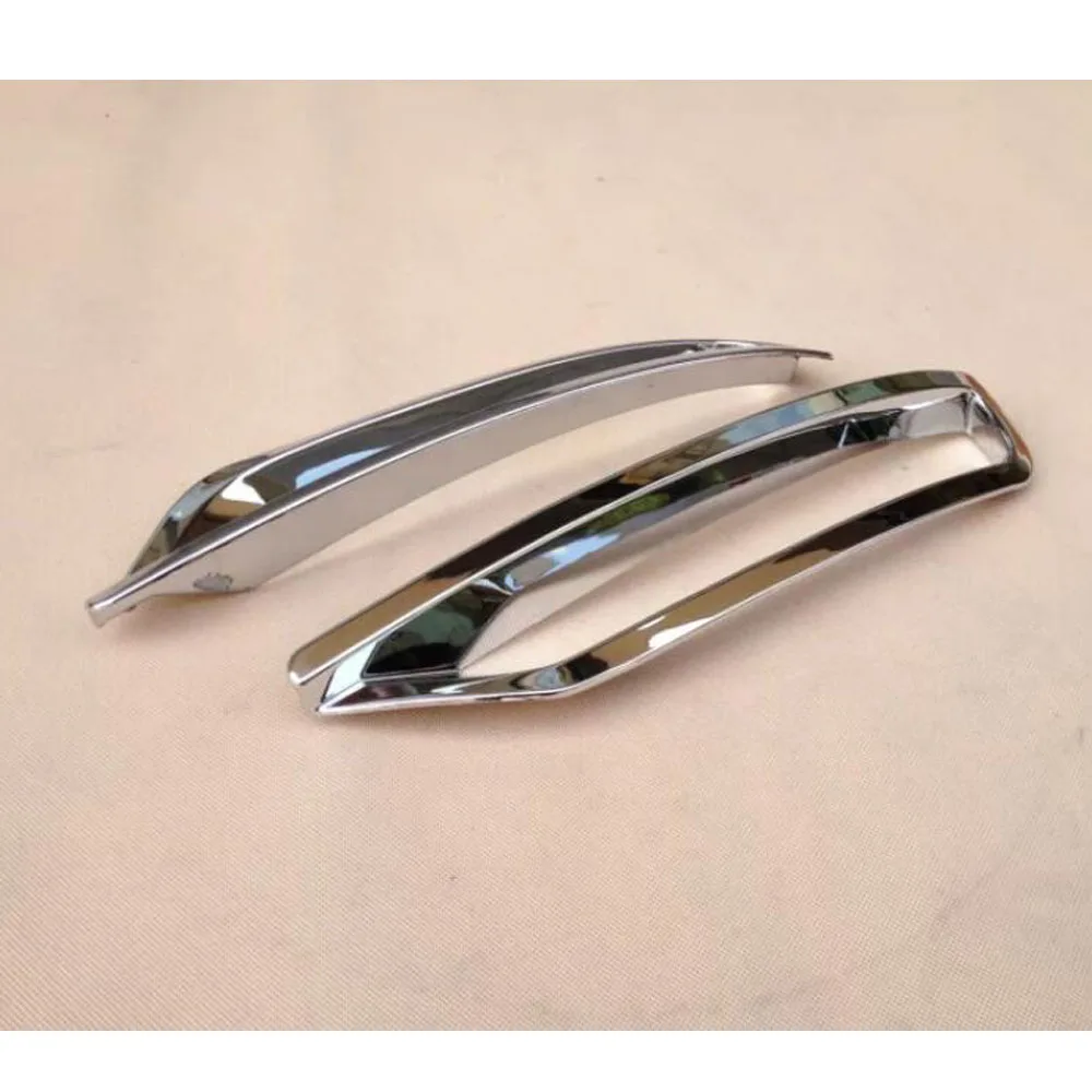 For Subaru Forester 2013 2014 2015 2016 2017 2018 Car Rear Fog Light Lamp Frame Stick Styling Cover Trim Stick Parts 2pcs