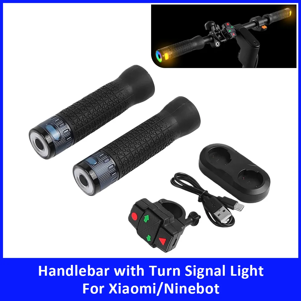 

Handlebar Turn Signal Light for Xiaomi M365 Pro 1S Pro2 Mi3 for Ninebot F20 F30 G30 Handle Grip Scooter Accessories Replacement