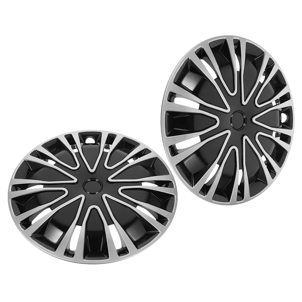 2pcs 13 Inch Wheel Hub Cover Universal Car Decorative Hubcaps Automotive Wheel Rim Cover Replacement Easy Installation