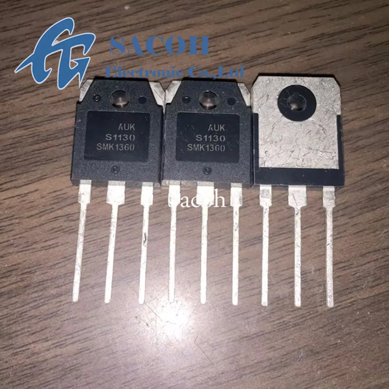 

SACOH New Mosfet transisto 10Pcs/Lot SMK1360 TO-3P