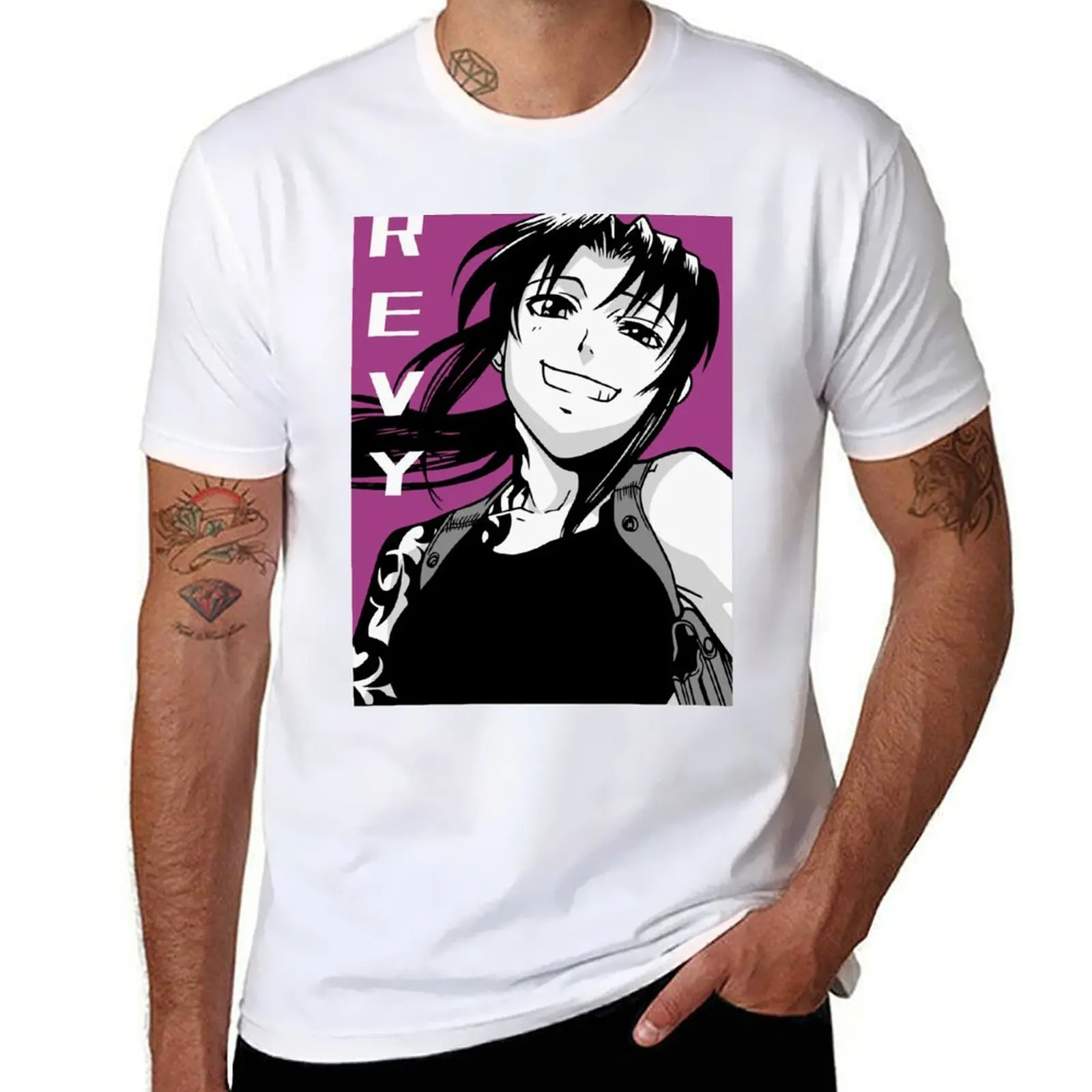 

Revy T-Shirt t shirts for man graphic tees t shirt man cotton T-Shirt