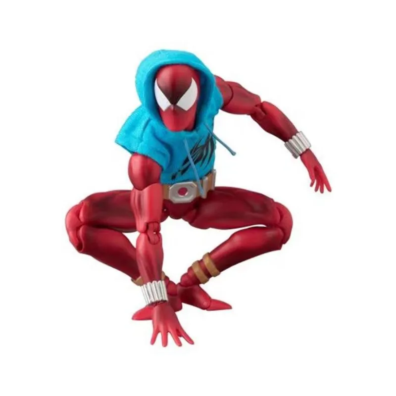 

Original Medicom Toy MAFEX No 268 Marvel SCARLET SPIDER Comic Ver THE AMAZING SPIDER-MAN Action Toy Figure Mode Ornaments