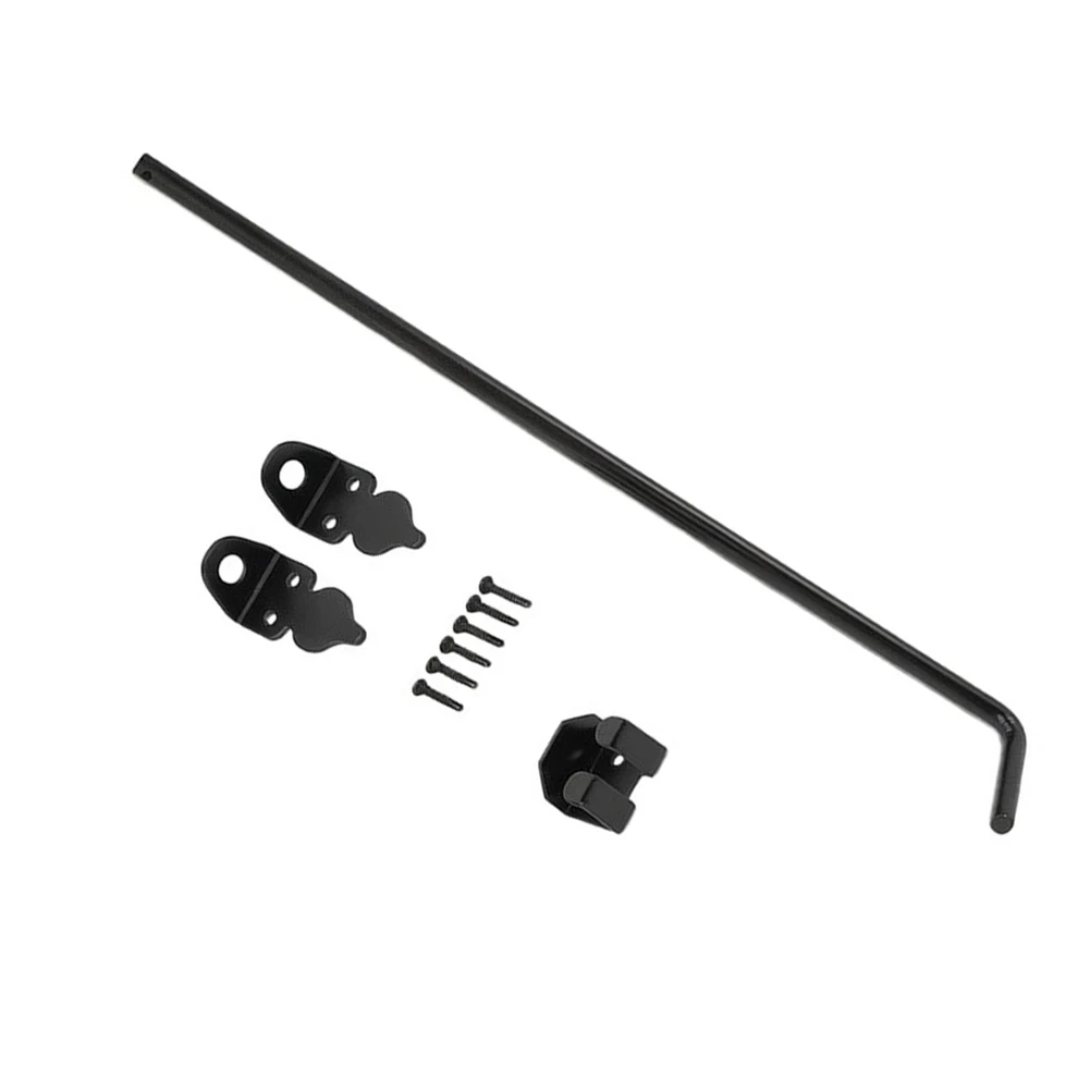 Drop Rod Anchoring Solution for Residential and Commercial Fence Installations with Compatibility Wood and Metal Posts