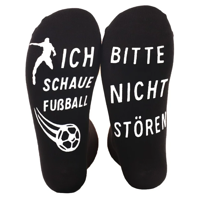 

Anti-Slip Football Socks, Breathable Sports Socks with Grip Dots, Moisture Wicking Athletic Ankle Socks