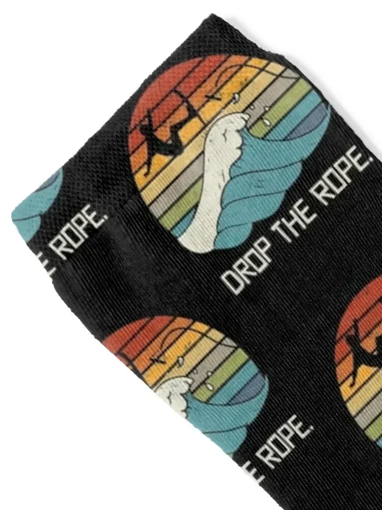 Drop The Rope Wake Surfing Wake Surf Wake Surfing Socks christmas gifts summer Girl'S Socks Men's