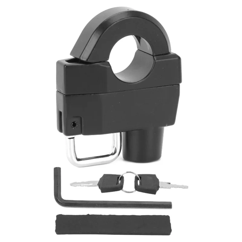 

Motorcycle Helmet Lock Keys AntiTheft Holder Security Parts Universal For Most ATVs