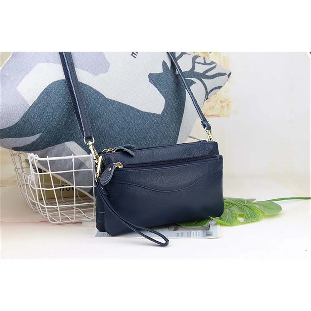 Leather Purses for Women Small Crossbody Purse Satchel Handbags Ladies Shoulder Bags Cellphone Bags