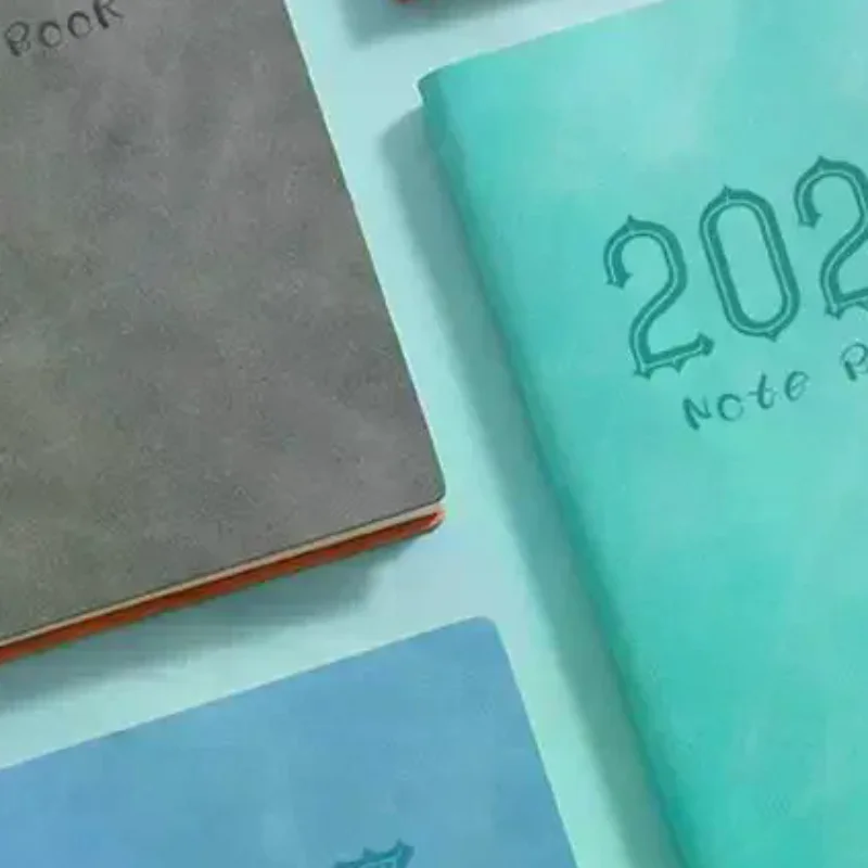 2027 A6 Planner Notebook Premium Thick Paper Smooth Writing Surface Daily Weekly Portable Lightweight