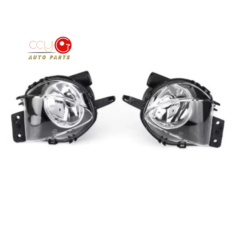 

63176948373 63176948374 Pair Fog Lights Cover Front Bumper Fog Lamp Foglights Case Emark For BMW E90 E91 328i 335i 2005-2008